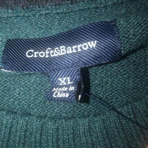 Croft & barrow mens sweater XL - Picture 3 of 5